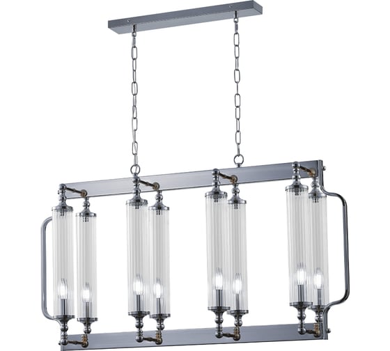 Подвесная люстра Crystal lux TOMAS SP8 L1000 CHROME