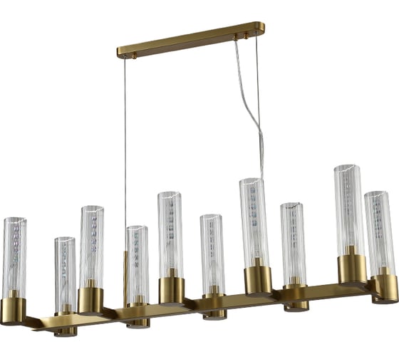 Подвесная люстра Crystal lux OTONO SP10 L980 BRASS/TRANSPARENTE 1