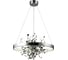 Подвесная люстра Crystal lux GARDEN SPLED+3 D600 CHROME 1