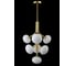 Люстра на штанге Crystal lux ALICIA SP7 GOLD/WHITE 4