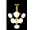 Люстра на штанге Crystal lux ALICIA SP7 GOLD/WHITE 6