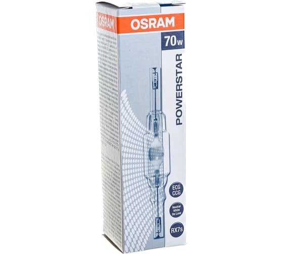 Металлогалогенная лампа HQI-TS 70W/NDL EXCELLENCE RX7s OSRAM 4008321678324