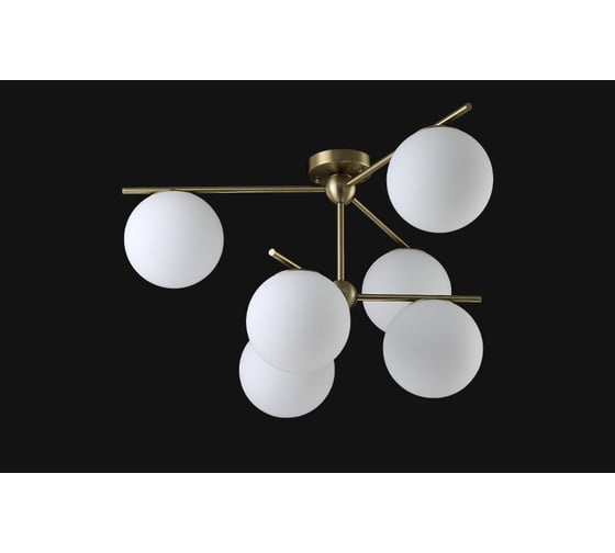 Потолочная люстра Crystal lux FELIZ SP-PL6 BRONZE/WHITE