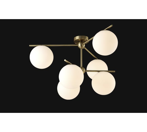 Потолочная люстра Crystal lux FELIZ SP-PL6 BRONZE/WHITE