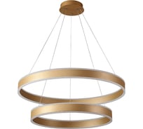 Подвесной светодиодный светильник Crystal lux MUCHOS SP123W LED D600+800 GOLD