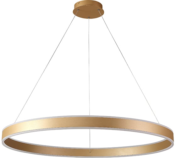 Подвесной светодиодный светильник Crystal lux MUCHOS SP88W LED D1000 GOLD