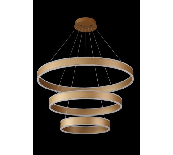 Подвесной светодиодный светильник Crystal lux MUCHOS SP158W LED D400+600+800 GOLD