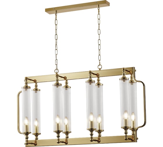 Подвесная люстра Crystal lux TOMAS SP8 L1000 BRASS