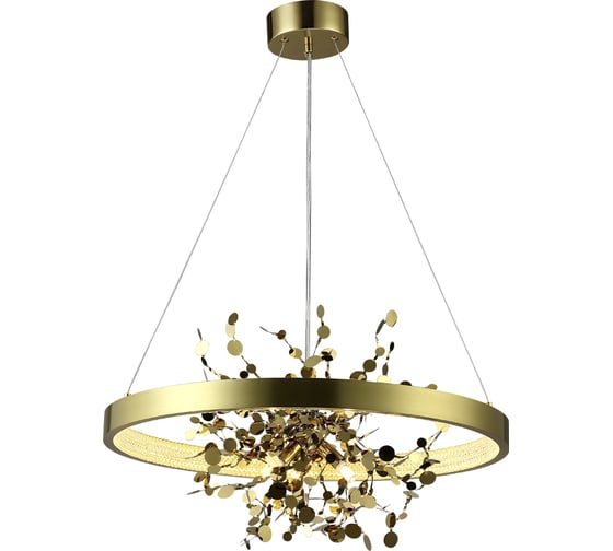 Подвесная люстра Crystal lux GARDEN SPLED+3 D600 GOLD
