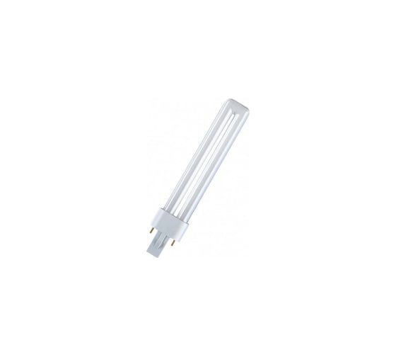 Компактная люминесцентная лампа DULUX S 9W/827 G23 OSRAM 4008321580696