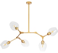 Люстра на штанге ARTE LAMP YUKA A4103SP-5GO