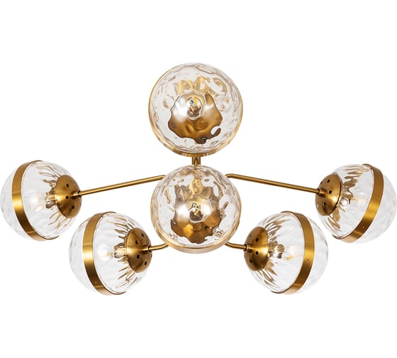 Люстра на штанге ARTE LAMP DELACRUA A7770PL-6PB