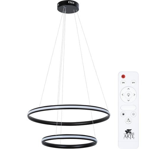 Подвесная люстра ARTE LAMP MERIDIANA A2198SP-2BK