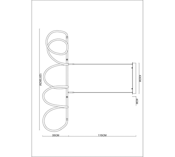 Подвесной светильник ARTE LAMP KLIMT A2850SP-75BK