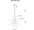 Подвесная люстра ARTE LAMP MOLECULE A8313SP-6CC 2