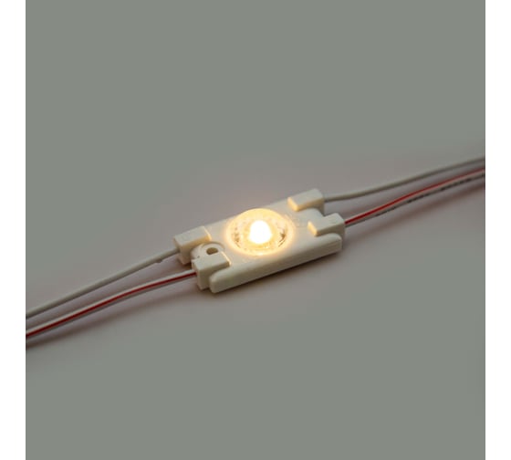 Светодиодный модуль ELF SOL+, 1SMD диод 2835, теплый белый, (упак 100) ELF-SOL+ 1 2835 WW