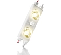 Светодиодный модуль ELF SOL+, 2SMD диод 2835, теплый белый (упак 100) ELF-SOL+ 2 2835 WW