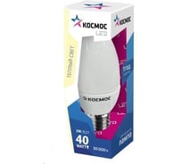 Светодиодная лампа КОСМОС LED CN 3Вт 220В E27 3000K Lksm LED3wCNE2730 285359