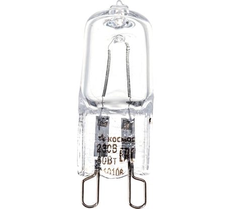 Лампа галогенная КОСМОС JDC 60W G9 230V CL LKsmJDC220VCL60W