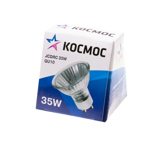 Лампа галогенная КОСМОС JCDRC 35W GU10 230V LKsmJCDRC220V35W
