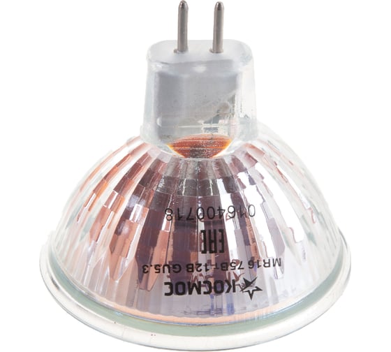 Лампа галогенная КОСМОС MR16 75W GU5.3 12V EYCc LKsmMR1612V75W