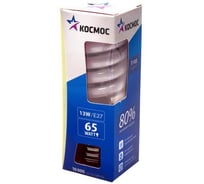 Энергосберегающая лампа КОСМОС SPC 13W E27 2700К LKsmT2SPC13wE2727