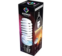 Компактная энергосберегающая лампа КОСМОС SPC 55W E27 2700K T4 KOST4SPC55WE2727PR