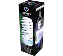 Компактная энергосберегающая лампа КОСМОС SPC 55W E27 4000K T4 KOST4SPC55WE2742PR