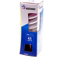 Компактная энергосберегающая лампа КОСМОС SPC 9W E14 2700K LKsmT2SPC9wE1427