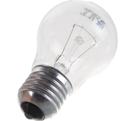 Прозрачная лампа накаливания КОСМОС Стандарт А55 ПР 40W E27 LKsmSt55CL40E27v2