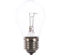 Прозрачная лампа накаливания КОСМОС Стандарт А55 ПР 60W E27 LKsmSt55CL60E27v2