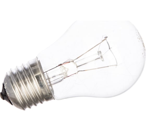Прозрачная лампа накаливания КОСМОС Стандарт А55 ПР 75W E27 LKsmSt55CL75E27v2