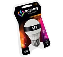 Лампа светодиодная КОСМОС premium LED 4Вт A50 E27 230v KLED4wA50230vE2727