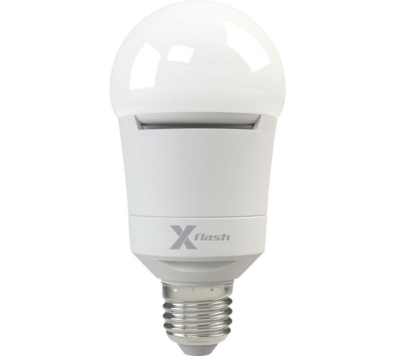 Светодиодная лампа аварийного освещения XF-E27-EL-10W-3000K-220V X-flash 46058 1