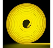 Неоновая светодиодная лента MAKSILED 5м, 8x16мм, 24В, 9Вт/м, 120 LED/m, IP33 (ПВХ), лимонно-желтый, ML-NF-24V-0816-Lemon Yellow