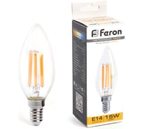 Светодиодная лампа FERON LB-717 Свеча E14 15W 2700K 38256