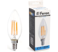 Светодиодная лампа FERON LB-717 Свеча E14 15W 6400K 38259
