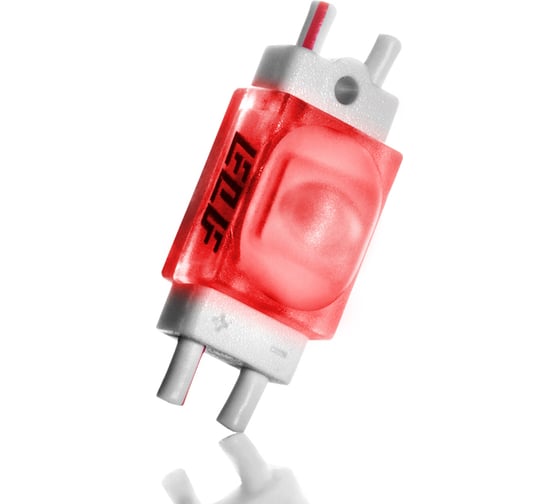 Светодиодный модуль ELF SOL+DOT, 1SMD диод 2835, красный (упак 100)SOL+DOT R ELF SOL+DOT R 1