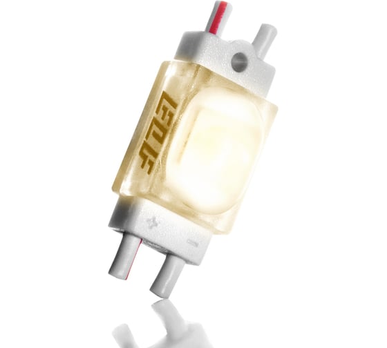 Светодиодный модуль ELF SOL+DOT, 1SMD диод 2835, теплый белый (упак 100)SOL+DOT WW ELF SOL+DOT WW