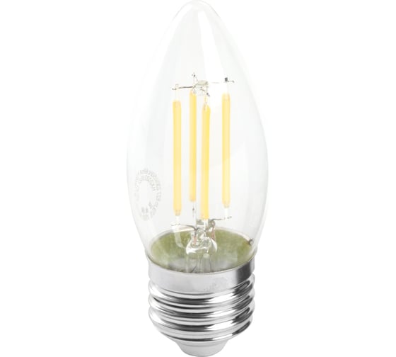Светодиодная лампа FERON LB-66 Свеча E27 7W 6400K, 38272