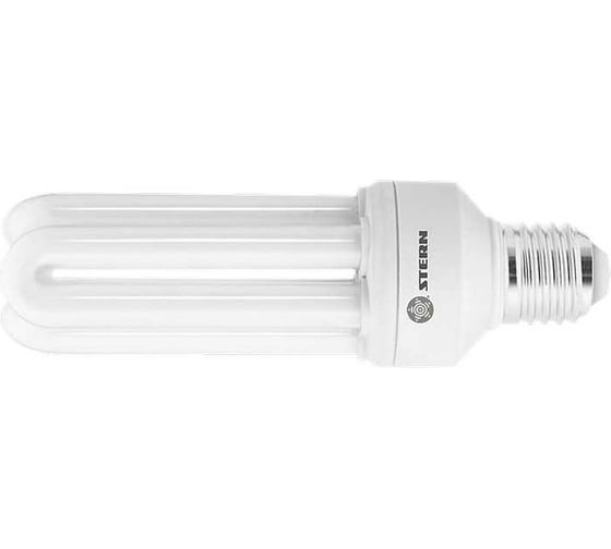Компактная люминесцентная лампа Stern, дуговая, 20W, 4000K, E27, 8000ч., 90952