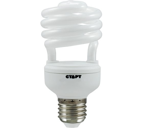 Энергосберегающая лампа СТАРТ 20WFSP E27 10000 часов 4200K10Y