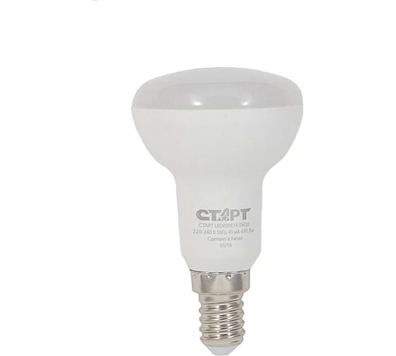 Светодиодная лампа рефлектор СТАРТ LEDR50E14 5W 30