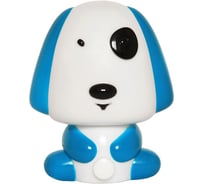 Детский светильник-ночник с выключателем Собака голубой СТАРТ NL 1LED