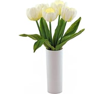 Декоративный светильник белый, тюльпаны 5 СТАРТ LED