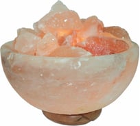 Солевая лампа eroma розовая чаша B07716110