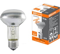 Зеркальная лампа накаливания TDM ELECTRIC R63-75 Вт-230 В-Е27 SQ0332-0031