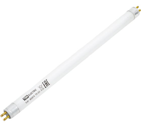 Люминесцентная линейная двухцокольная лампа TDM ELECTRIC ЛЛ-12/6Вт SQ0355-0001