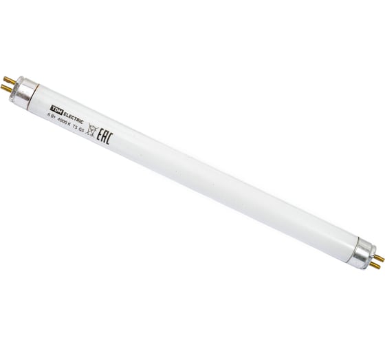 Люминесцентная линейная двухцокольная лампа TDM ELECTRIC ЛЛ-16/6 Вт T5 4000 К SQ0355-0015