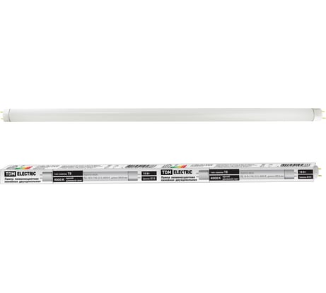Лампа люминесцентная линейная TDM ELECTRIC ЛД-18Вт/640 T8/G13 4000 К SQ0355-0026